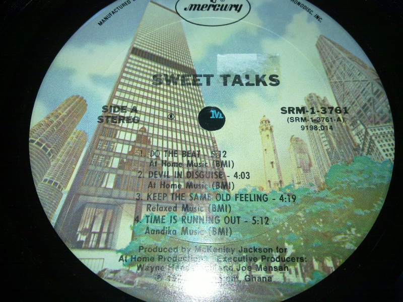 LP Sweet Talks - SAME 1979 sur mercury 20090220
