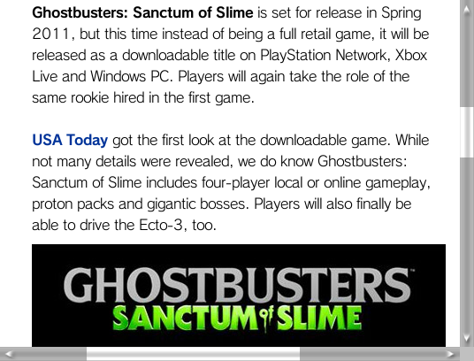 Ghostbusters: SANCTUM OF SLIME ??  Ghostb10