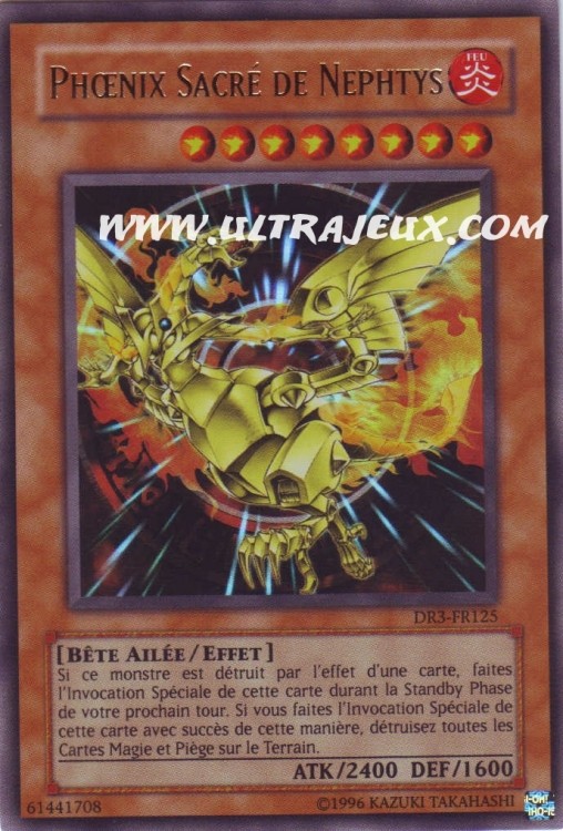 Jeu de carte: Yu-Gi-Oh! Dr3-fr10