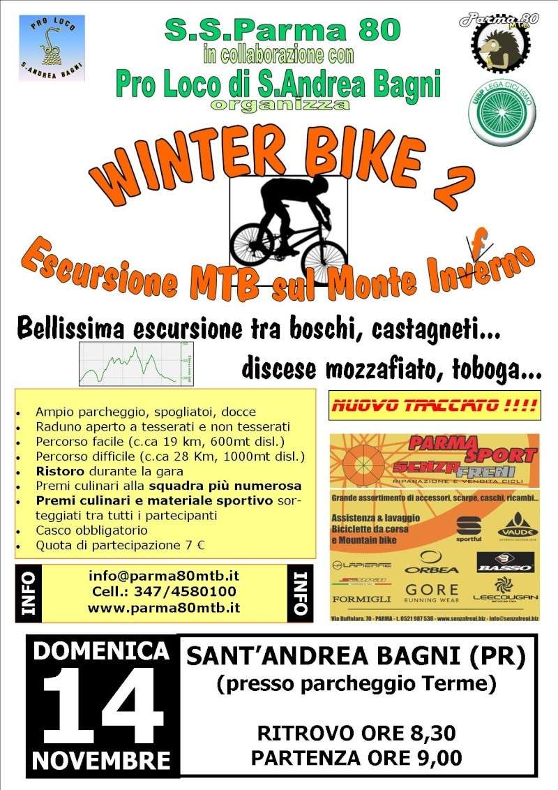 WINTER BIKE - Escursione mtb sul Monte Inverno- Domenica 7 Novembre Winter10