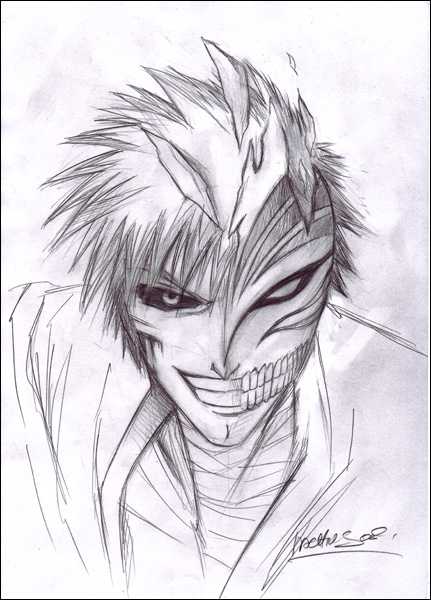 Comment dessiner Ichigo (Bleach) Bleach17