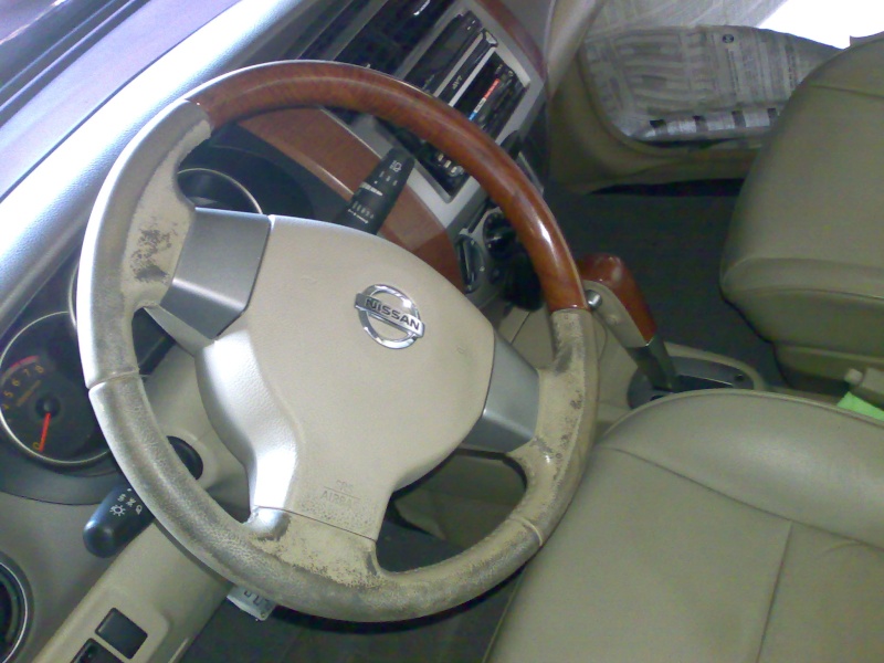 steering wheel discoloration... solved! 11082015