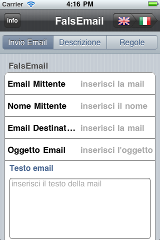 FalsEMail: Invio di e-mail personalizzando il mittente 0113