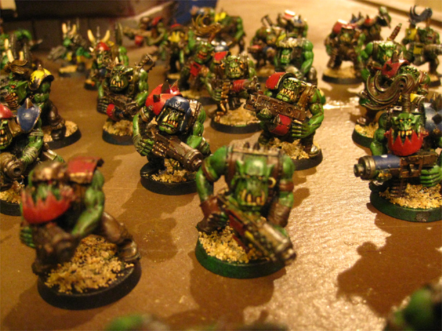 Some of me ork models Shoota10