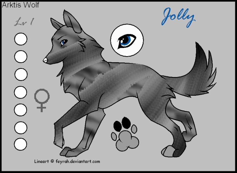 Jollys kleine Gimp-Wölfe Jolly11