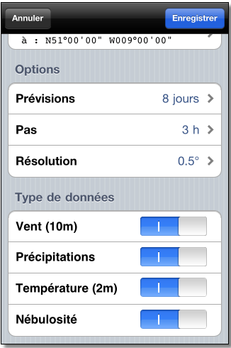 Application météo pour iPhone et iPad W4d410
