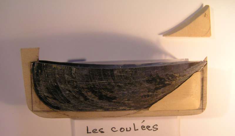 Navire médiéval Le Leudo [coque moule 1/220°] de Miel L910