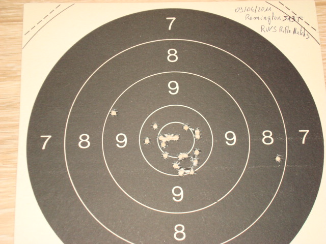 US Small Bore (22lr) History : Remington: 513 T, Mod 37, 40x  VS  Winchester 75, 52 Dsc00746