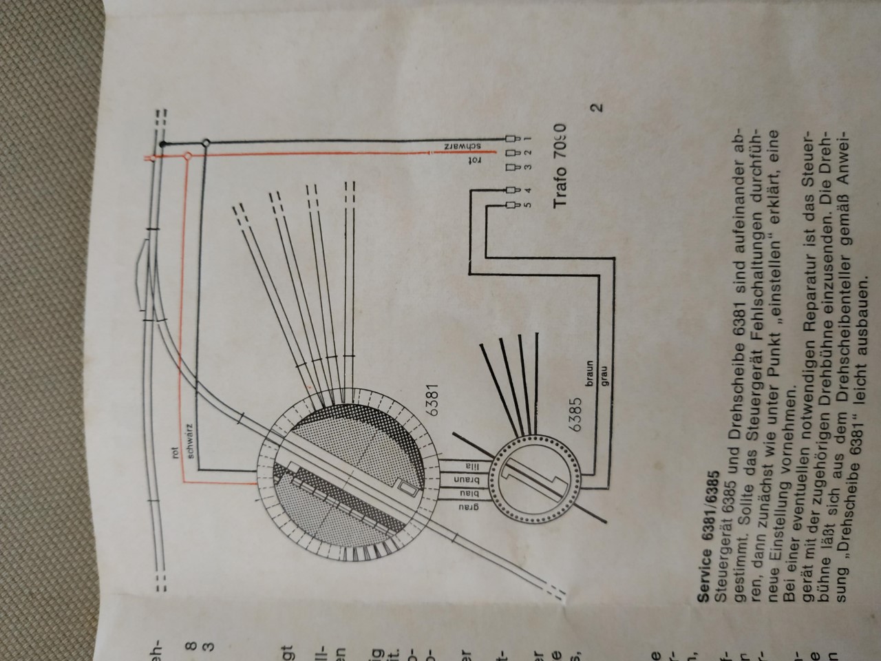 aide pour branchement plaque tournante arnold Notice11