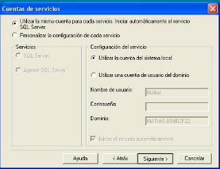 Instalar SQL para Mu Dibujo41