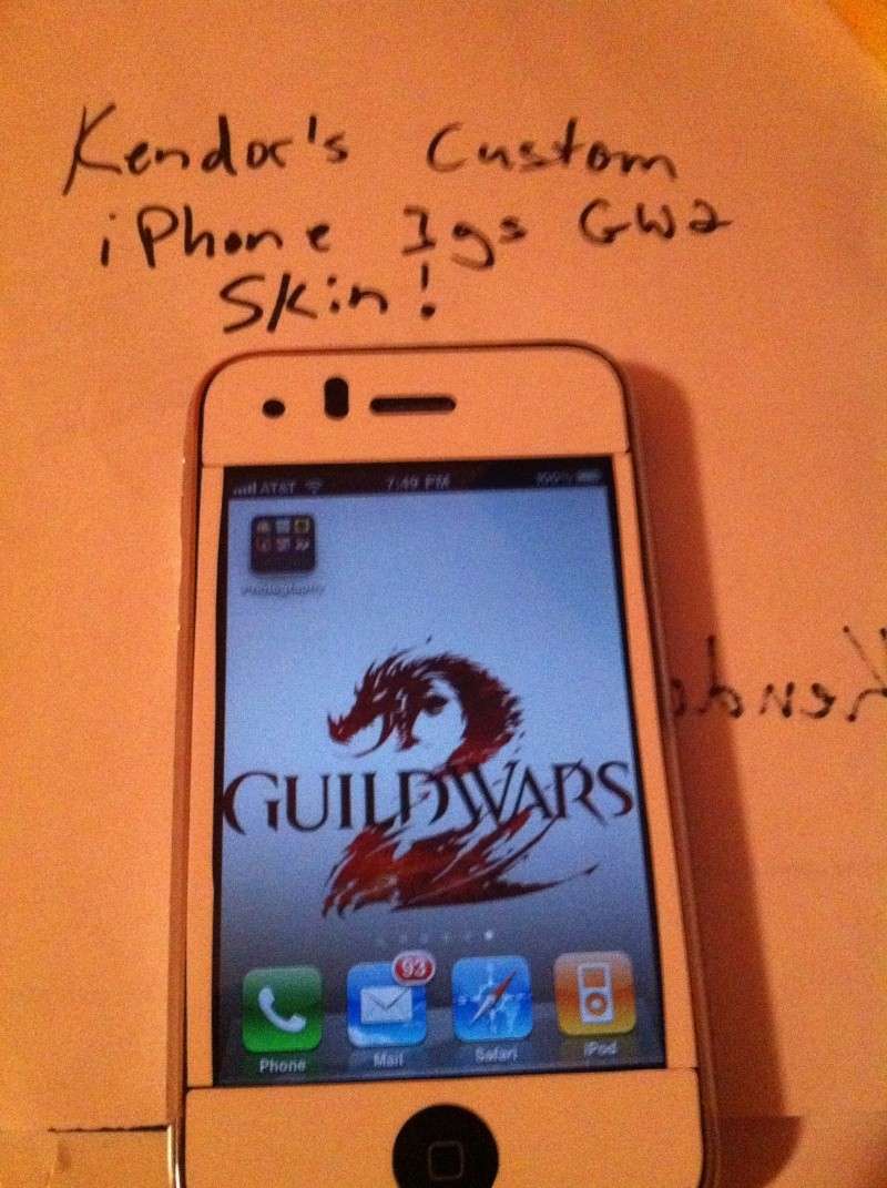 My iPhone 3gs Skin Kenny_11