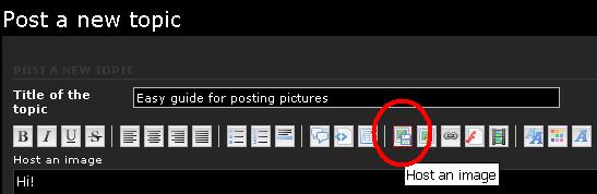 Easy guide for posting pictures 111