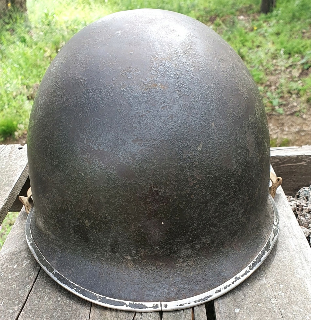 Casque M1 de l'armée de libération. Aumonier ? 20240442