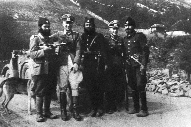 Division "Dinar", chapka de chetnik ( 1941-1945) Uetnic11
