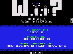 [WIP] - Colecovision - WIP012 -  Where Is It ? (Wii ?) Findit18