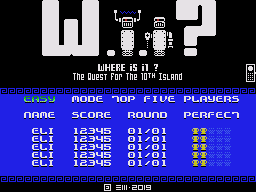[WIP] - Colecovision - WIP012 -  Where Is It ? (Wii ?) Findit19