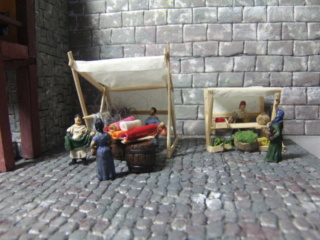 Diorama quai et maison lacustres au moyen âge Gedc0319