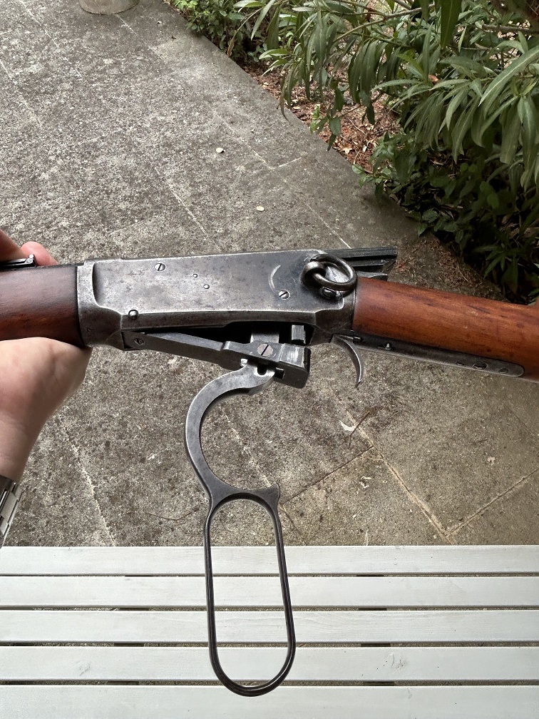 Une Winchester 94 AF de 1914 Levier10