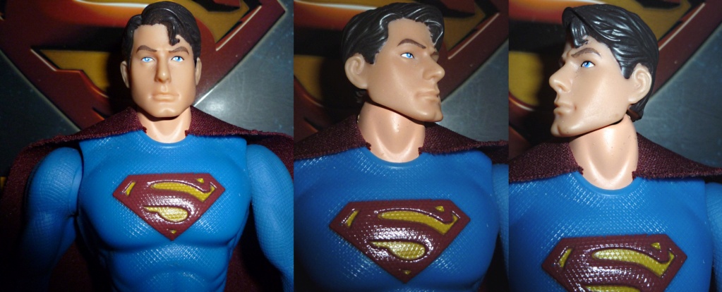 Superman Returns Action Figure Mattel Movie Hyperposeable SUPERMAN 14  Deluxe