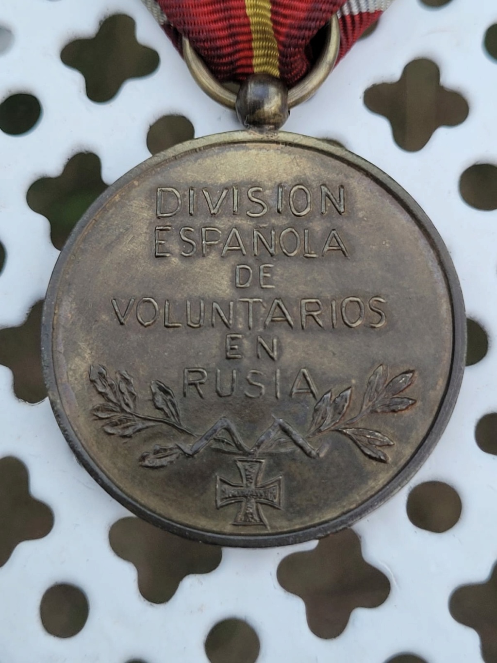 Médaille Division Azul Whats301
