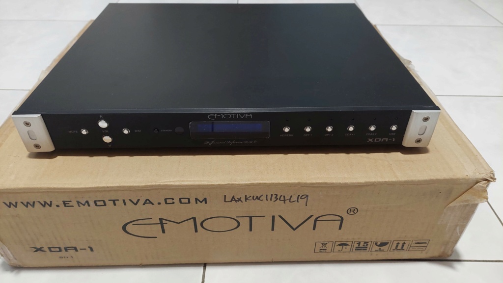 Emotiva XDA1 Differential Reference DAC for the Audiophile