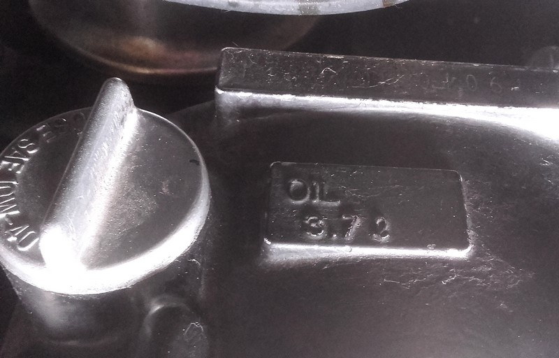 Numéros de cadre et de moteur Oil110