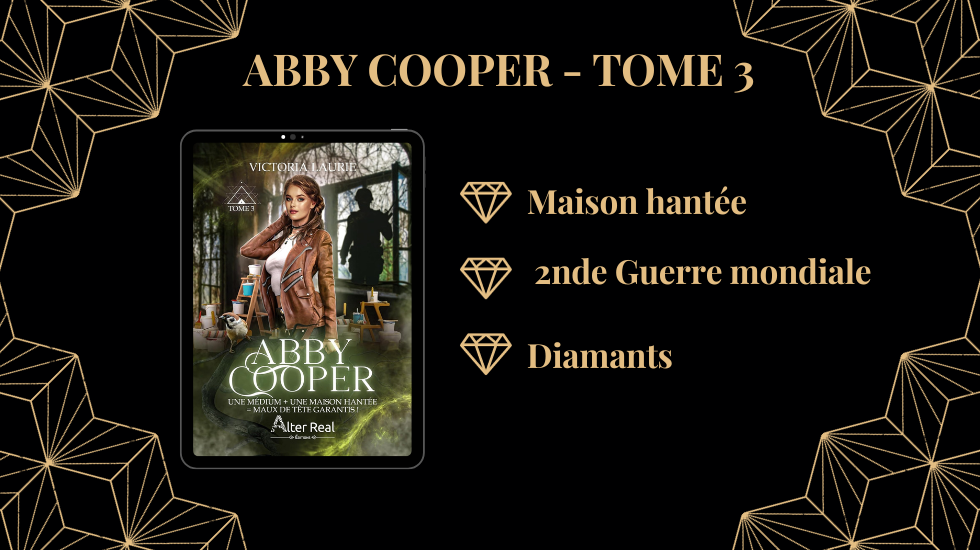 Abby Cooper - Tome 3 : Une médium + une maison hantée = maux de tête garantis ! de Victoria Laurie En-tzo37
