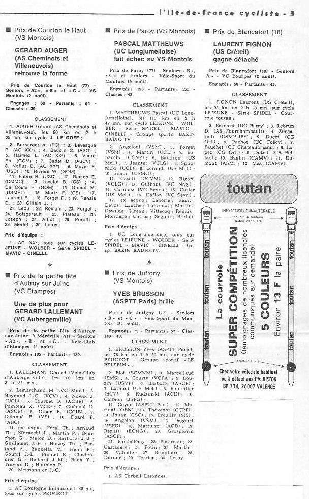 Coureurs et Clubs de juillet 1981 à juillet 1983 - Page 4 00915