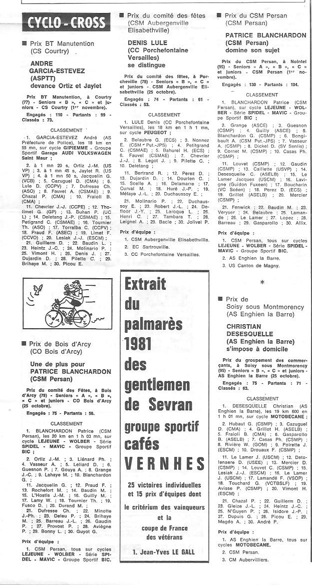 Coureurs et Clubs de juillet 1981 à juillet 1983 - Page 9 01219