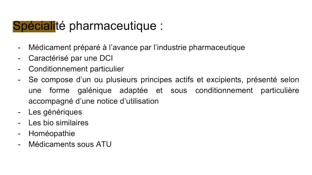 spécialités pharmaceutiques  Captur18