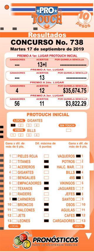 Protouch 738 738r10