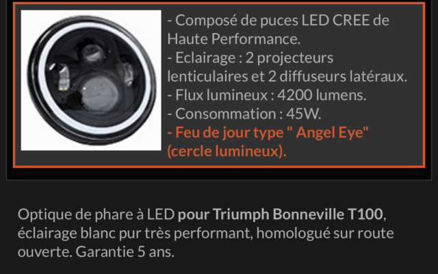 Phare à Led E245be10