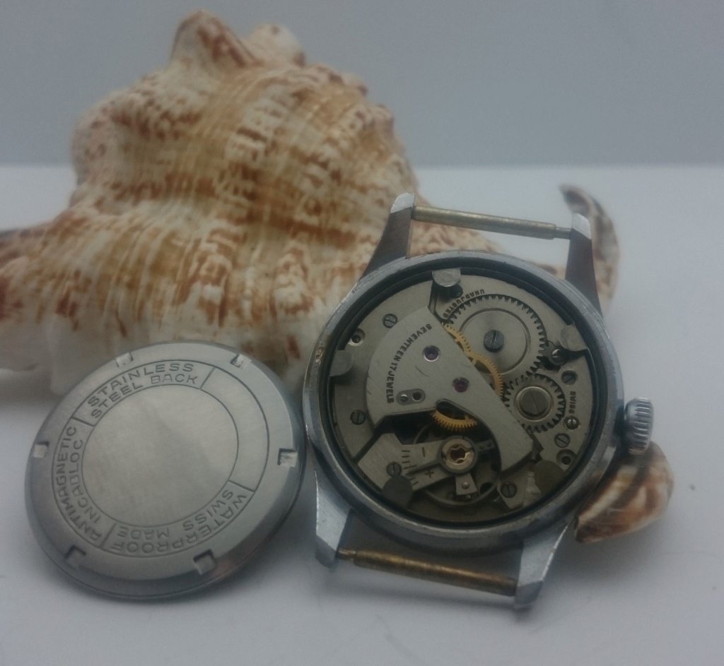 [Vendido] Relógio Vintage ELREX - Military Type ( A. SHILD 1187) - 17Rubís  - 31mm : 100% OK & Original 0913