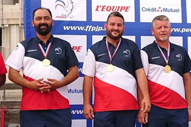Championnat de France Triplette Masculin 2019  64907111
