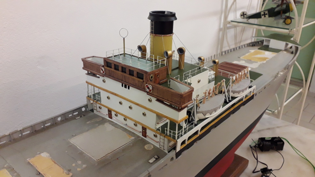 Liberty Ship civil customisé [scratch bois navigable] de lardy 20211011