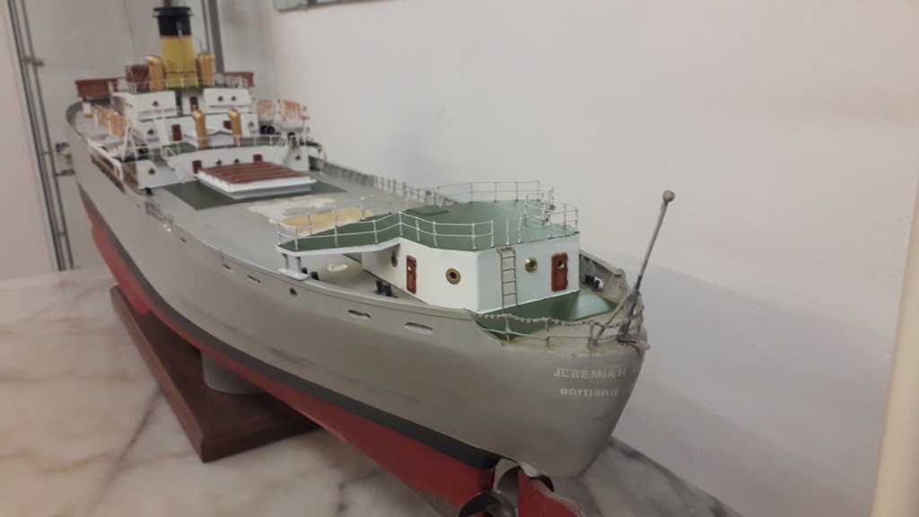 Liberty Ship civil customisé [scratch bois navigable] de lardy 20211012