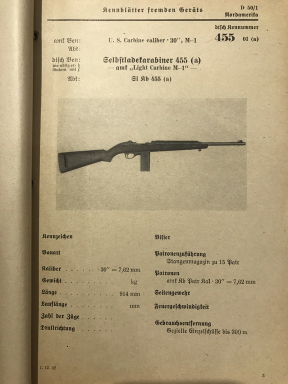 USM1 / Selbstladekarabiner 455 (a), Wehrmacht  et Waffen-SS 6fd0cd10