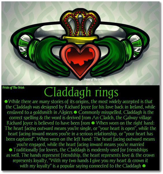 Кладдахские кольца (Claddagh rings)  131