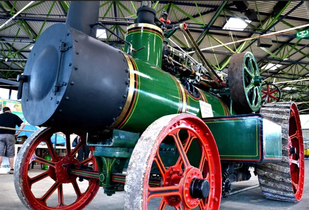 La locomobile routière (tracteur à vapeur) SFMAI Sans_t16