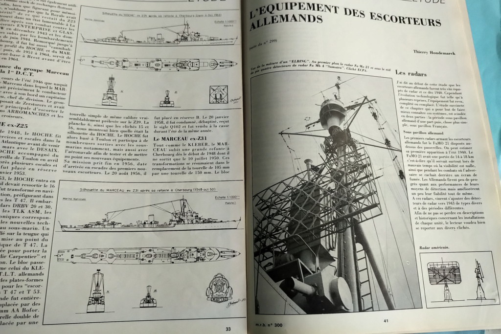 Contre Torpilleur classe 1936 A  D 601 le MARCEAU en 1952-53  + accessoires divers acquis auprès de l'Arsenal Réf 81009 - Page 2 Img_2037