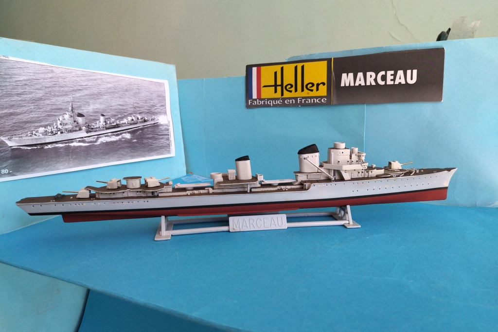 Contre Torpilleur classe 1936 A D 601 le MARCEAU en 1952-53 + accessoires divers acquis auprès de l'Arsenal Réf 81009 - Page 3 Img_2058