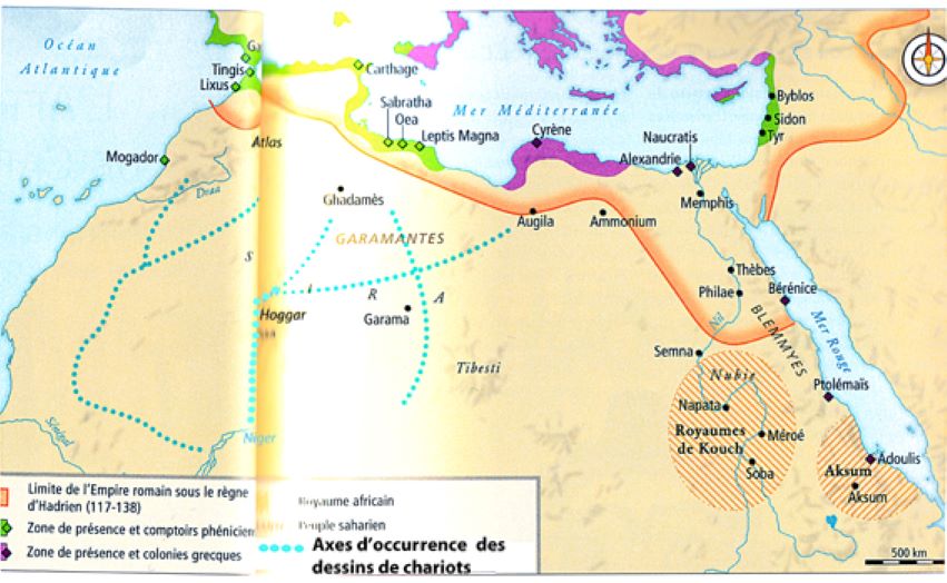 Archéologie et préhistoire au Maroc  Axes-c10