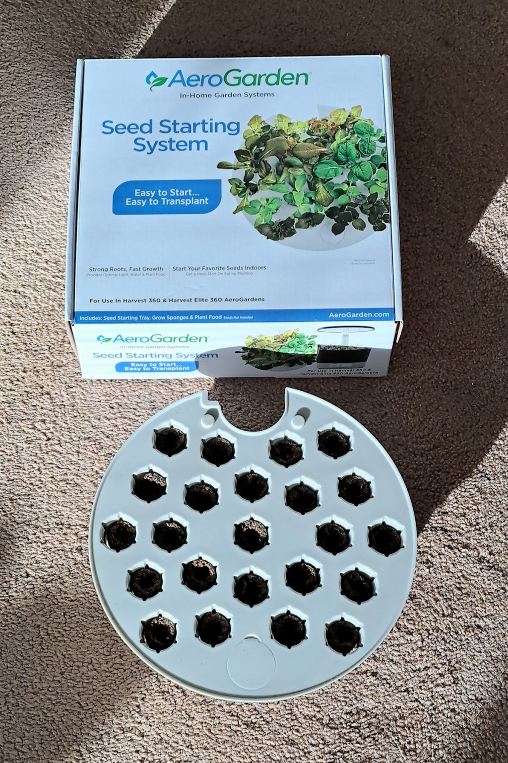 AeroGarden for starting seeds? Aeroga12