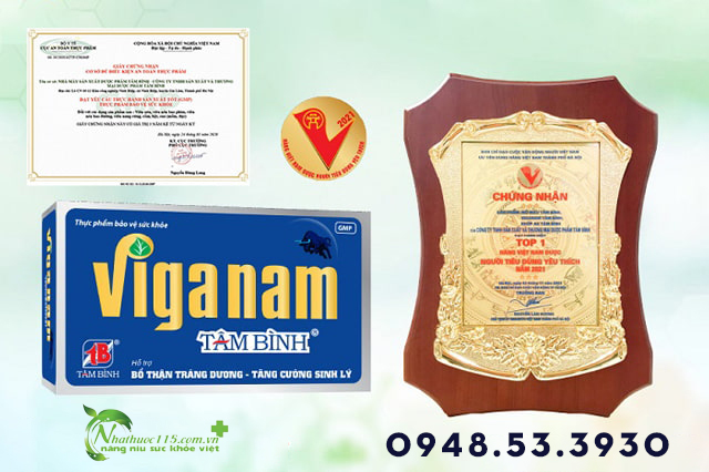 Viganam Tâm Bình công dụng có tốt không giá bao nhiêu mua ở đâu Vigamn12