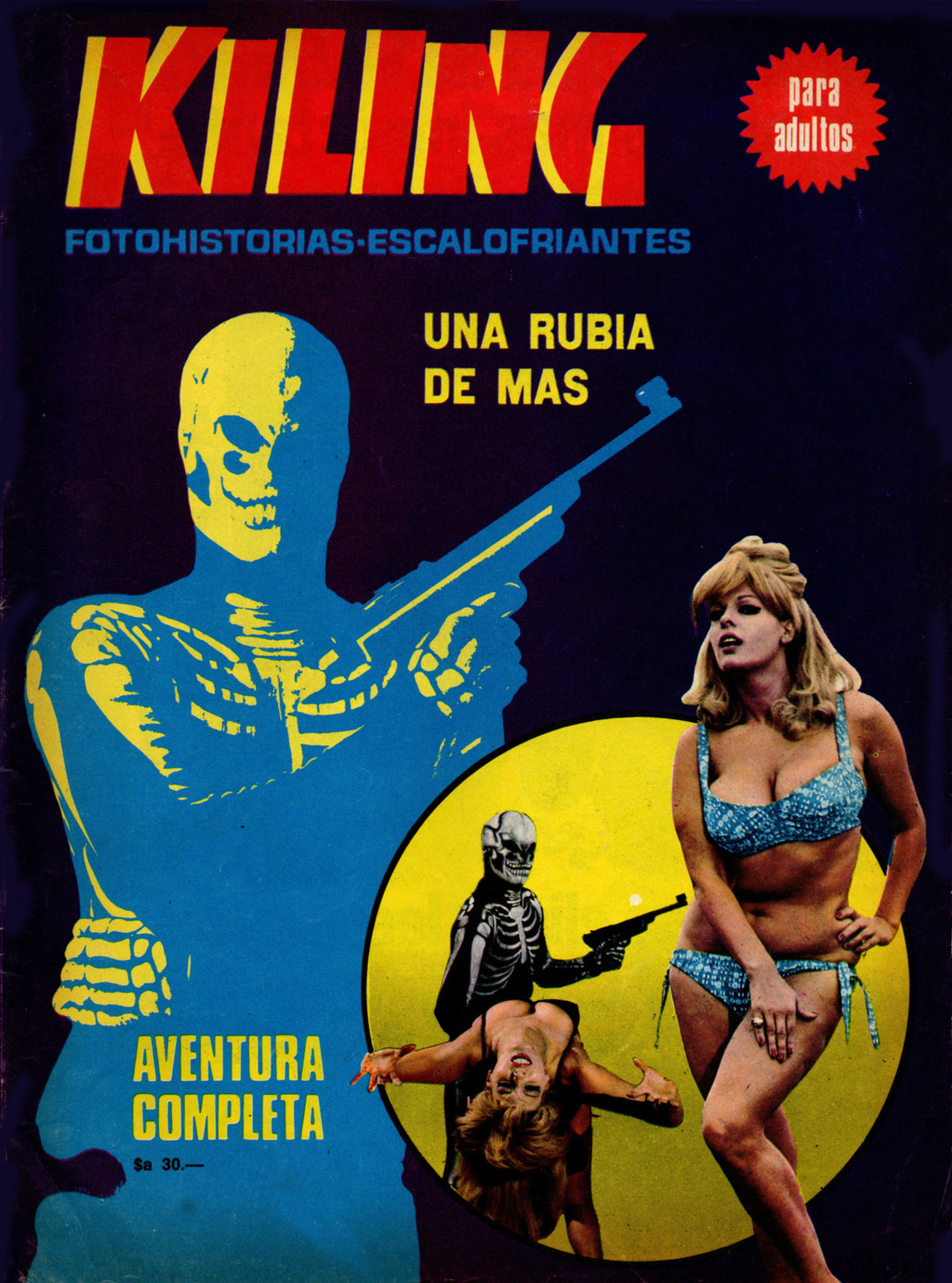 Killing 120 Una Rubia De Mas (Reedición 016) (Version Argentina) Killin16