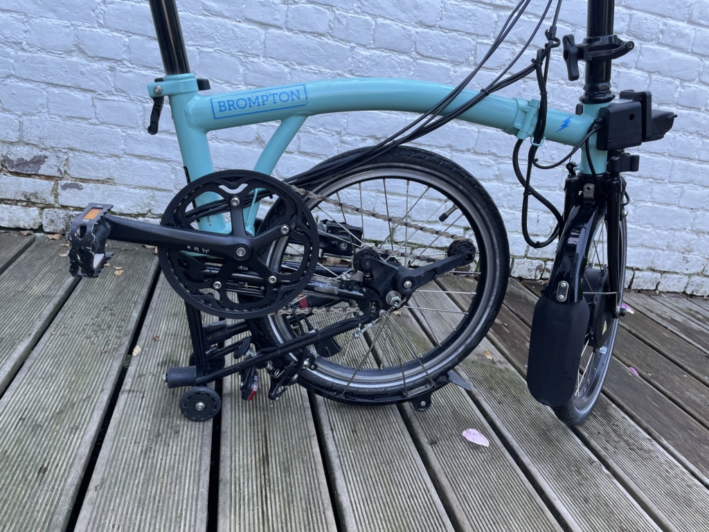 (JE VENDS) Brompton electric H6L Turkish Green [VENDU] 65991110