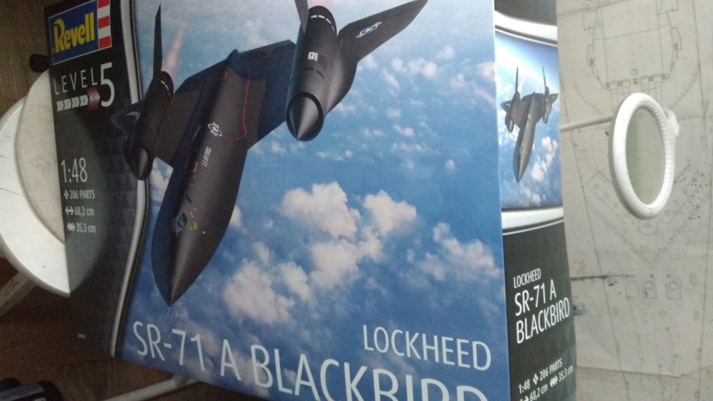 Lockheed SR-71A Blackbird Revell 1/48°] de pastaga H5es10