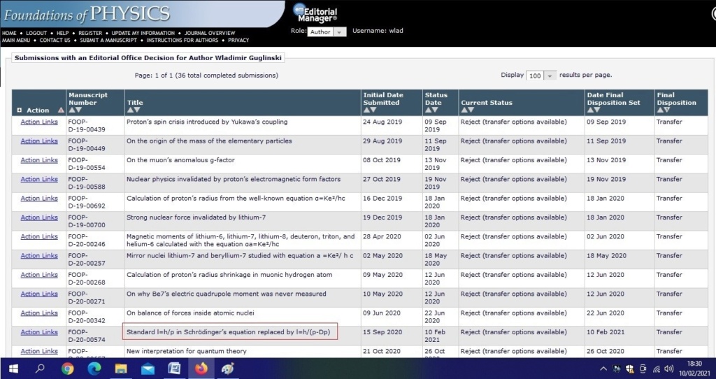 Peer-review fraudulent0 do Foudations of Physics A13