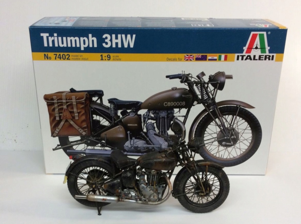 Italeri Triumph 350 - 1/9th.scale. 69d3ef10