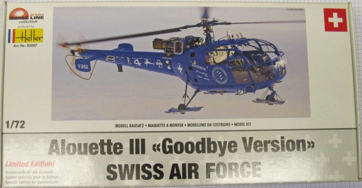 SUD AVIATION SA 316 / 319 ALOUETTE III 1/72ème Réf 80225 11199312